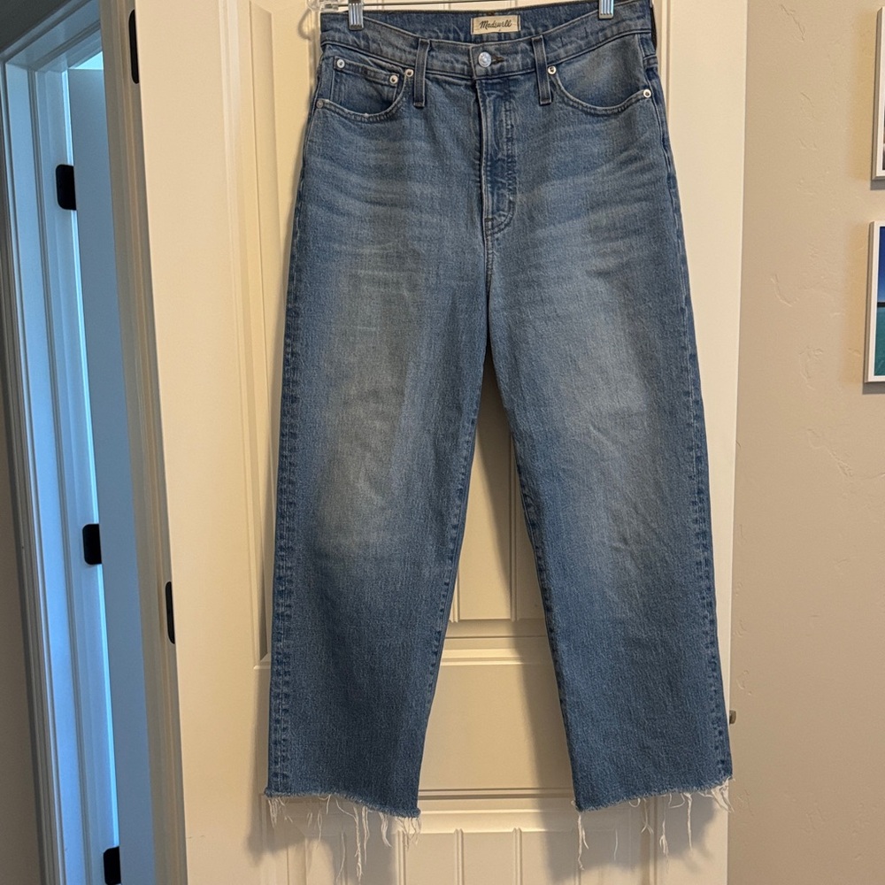 Madewell Perfect Vintage Wide-Leg Cropped Women's Jeans